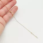 Sárga arany minimál karlánc