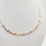 Trikolor modern arany nyakék