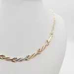 Trikolor modern arany nyakék