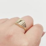 Sárga arany pecsétgyűrű