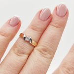 Sárga arany gyűrű