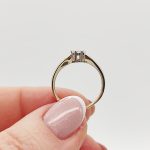 Sárga arany gyűrű