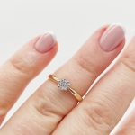 Sárga arany gyűrű