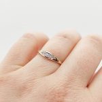 Sárga arany gyűrű