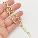 Sárga arany pancer karlánc