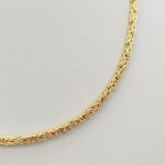Sárga arany vékony királylánc