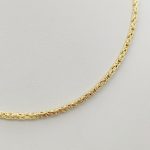 Sárga arany vékony királylánc