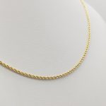 Sárga arany walles nyaklánc