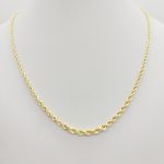 Sárga arany walles nyaklánc