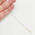 Sárga arany minimál karlánc