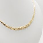 Sárga arany elől szélesedő elegáns nyakék