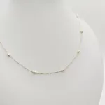 Sárga arany orsómintás nyaklánc