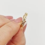 Sárga arany gyűrű végtelenekkel