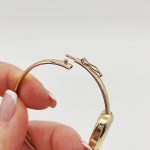 Sárga arany női karperec óra