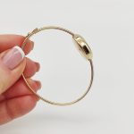 Sárga arany női karperec óra