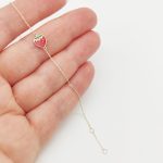 Sárga arany eperke gyermek karlánc