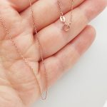 Rozé arany anker nyaklánc