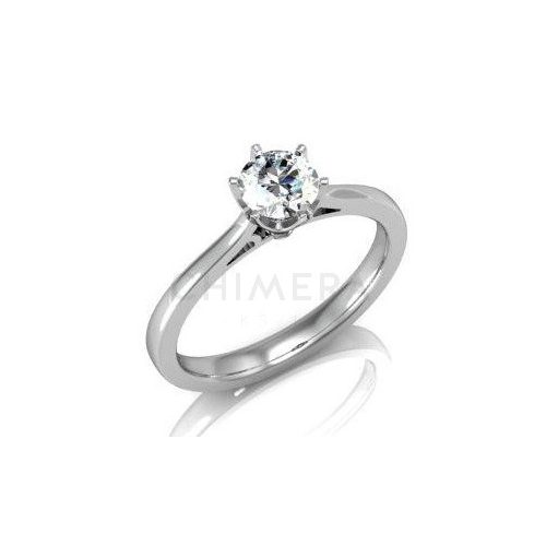 Reggio arany eljegyzési gyűrű gyémánttal