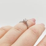 Grado arany eljegyzési gyűrű gyémánttal