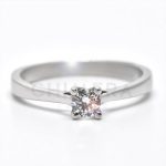 Tropea arany eljegyzési gyűrű gyémánttal