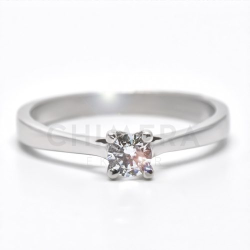 Tropea arany eljegyzési gyűrű gyémánttal