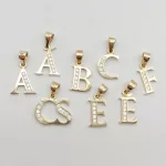 Arany "B" betű medál