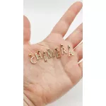 Arany "B" betű medál