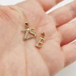 Arany "ZS" betű medál