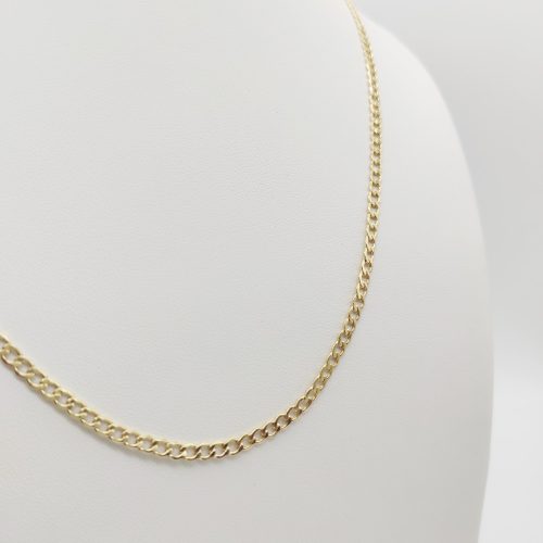 Sárga arany tömör pancer nyaklánc