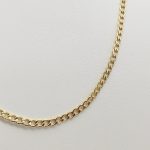 Sárga arany tömör pancer nyaklánc