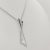 Ezüst modern mutatós nyaklánc