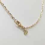 Sárga arany nyaklánc tenyésztett gyöngy medállal