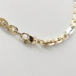 Sárga arany nyaklánc tenyésztett gyöngy medállal