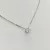 Fehér arany egy köves nyaklánc