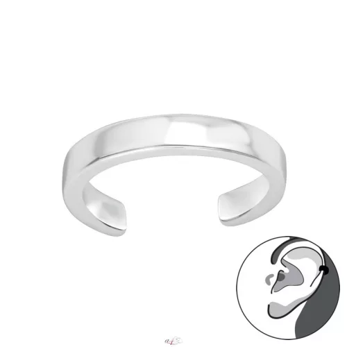 Ezüst fülgyűrű