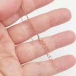 Rozé arany vékony karlánc