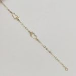 Sárga arany gyermek karlánc talpakkal