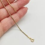 Sárga arany kígyó karlánc