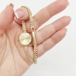 Sárga arany női karóra