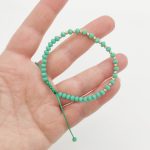 Arany karlánc kristályokkal