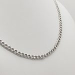 Férfi ezüst pancer nyaklánc