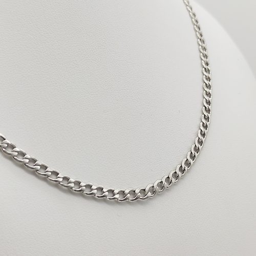 Férfi ezüst pancer nyaklánc