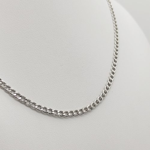 Férfi ezüst pancer nyaklánc