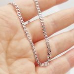 Férfi ezüst pancer nyaklánc