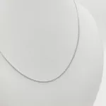 Ezüst medálozható barbara nyaklánc - 45 cm