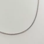 Ezüst medálozható barbara nyaklánc - 45 cm