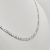 Ezüst tömör figaro nyaklánc