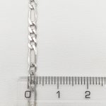 Ezüst tömör figaro nyaklánc