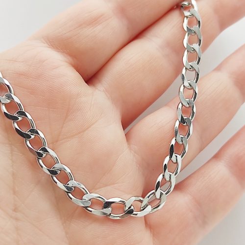 Ezüst pancer nyaklánc