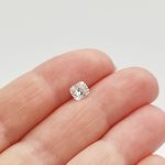 Párna csiszolású természetes gyémánt - 1 ct